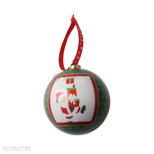 China wholesale good quality home decoration hanging christmas ball