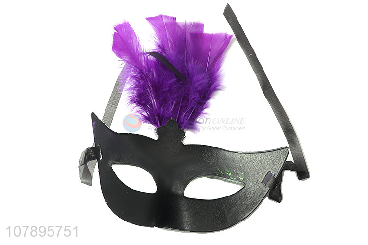 China wholesale women half face party mask masquerade mask