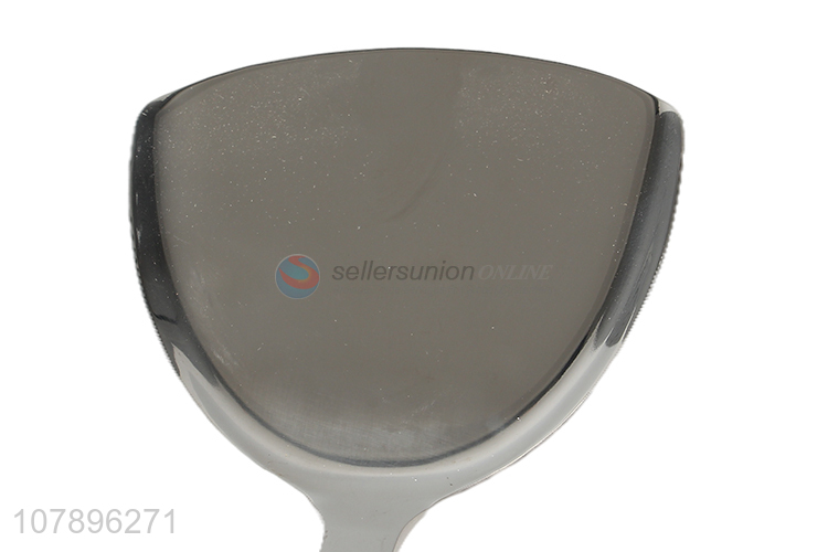 Good price silver stainless steel household cooking spatula