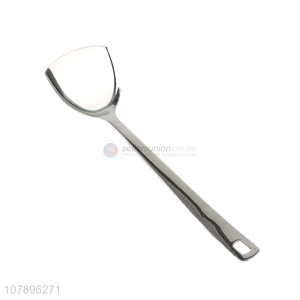 Good price silver stainless steel household cooking spatula