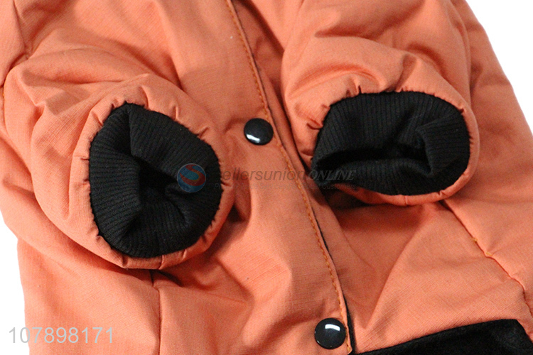 Online wholesale classic style winter dog padded coat dog jacket