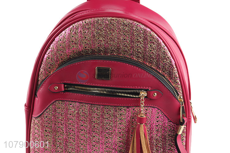 New Arrival Ladies Travel Shoulder Bag Fashion Backpack For Sale