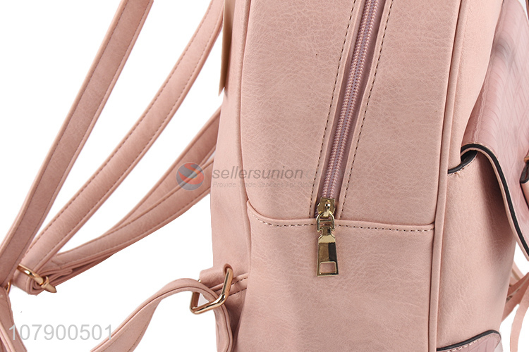 Custom Large Capacity Backpack Ladies Shoulders Bag With Tassel