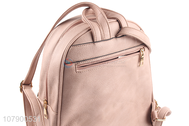 High Quality Modern Backpack PU Leather Shoulders Bag Wholesale