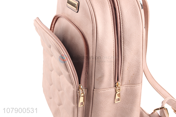 High Quality Modern Backpack PU Leather Shoulders Bag Wholesale