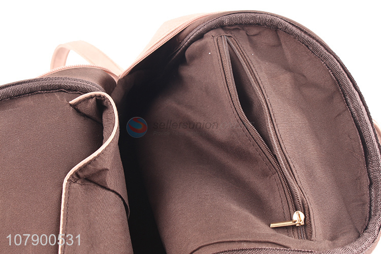 High Quality Modern Backpack PU Leather Shoulders Bag Wholesale