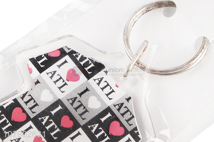 Cool Design T-Shirt Shape Keychain Fashion Key Ring