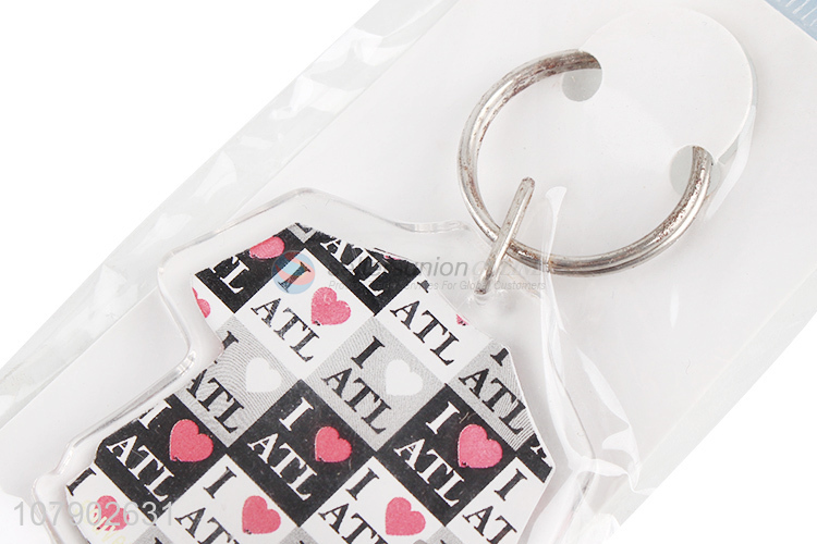 Cool Design T-Shirt Shape Keychain Fashion Key Ring