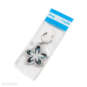 Fashion Acrylic Flower Shape Key Chain Best Key Ring