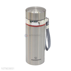 Latest products silver stainless steel vacuum cup drinking water cup