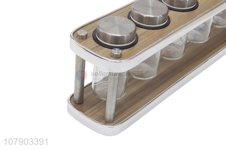 New design seasoning bottles spice jar with shelf for household