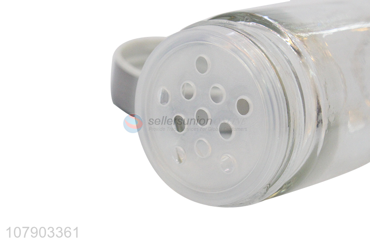 New arrival glass bottle combination custom empty seasoning jar set