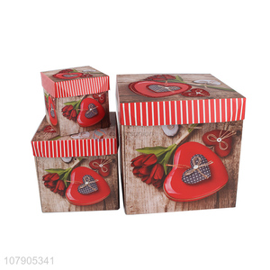 Low price wholesale paper card printing folding box gift box