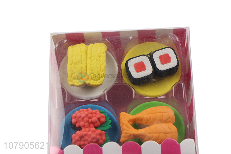 Best Quality Simulation Food Eraser Cute Students Eraser