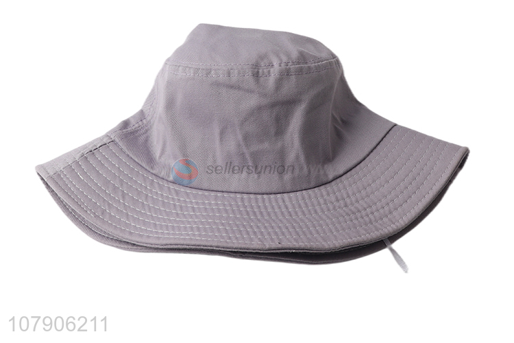 China manufacturer men women embroidery bucket hat summer sun hat