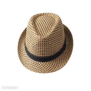 China products summer men straw sun hats casual fedora panama jazz hat