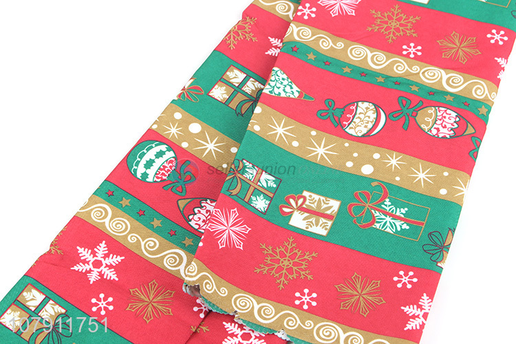 Fashion Printing Christmas Table Cloth Colorful Table Cover