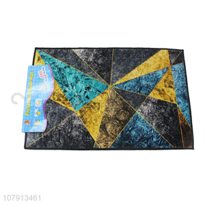 Fashion style household decoration mixed gold diamond velvet carpet