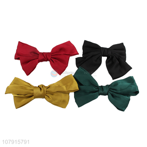 Fashionable Bow Hairpin Spring Hair Clip Girls Headwear