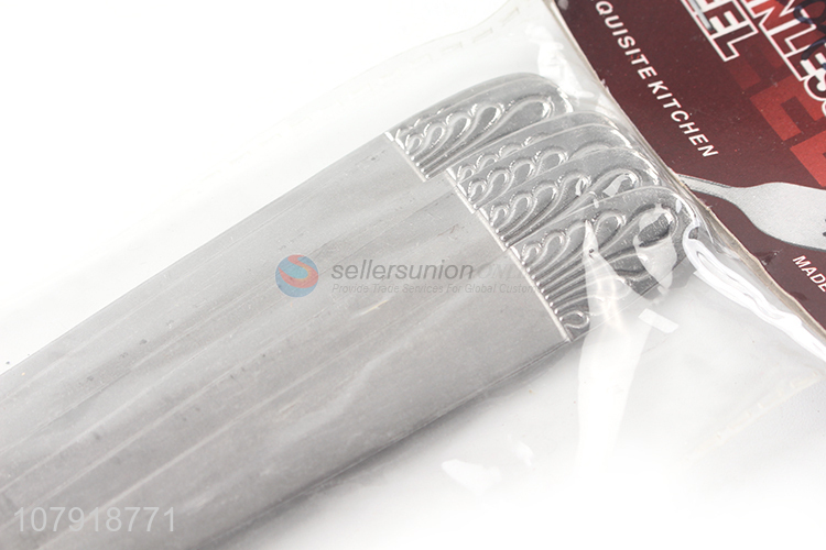 Yiwu wholesale silver stainless steel universal steak fork