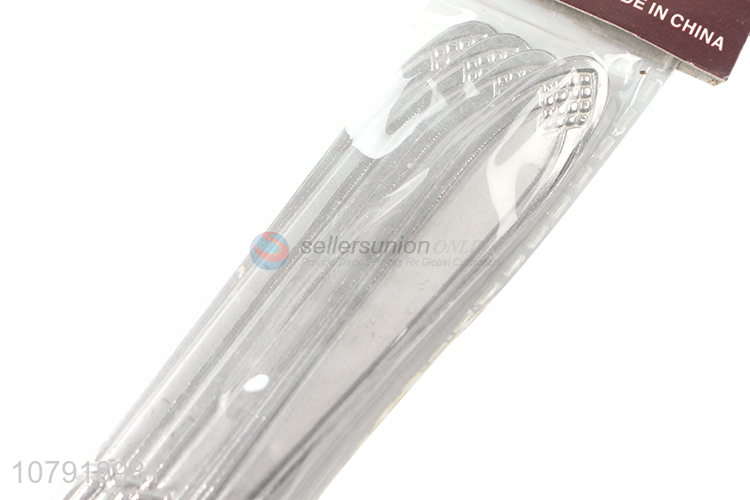 Yiwu export silver stainless steel food-grade table fork