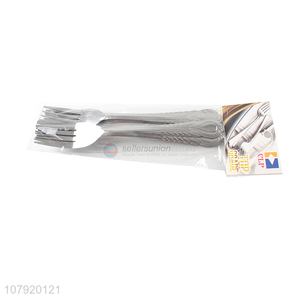 Low price safety stainless steel table fork metal flatware cutlery