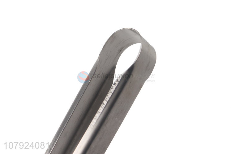 Low price stainless steel food tong serving tong bread tong