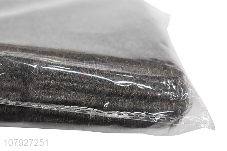 Hot sale black multi-purpose small steel wool for kitchen