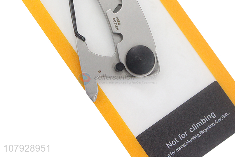 Hot products durable multi-function outdoor hunting tools keychain