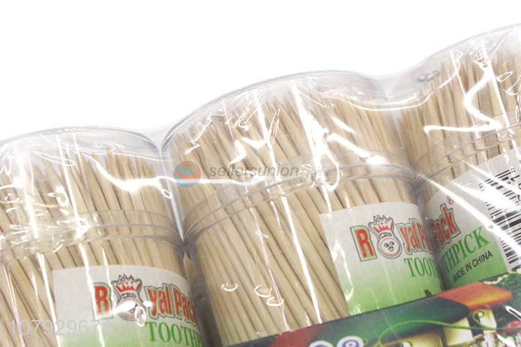 China Export Disposable Wooden Toothpicks General Flossing Tools