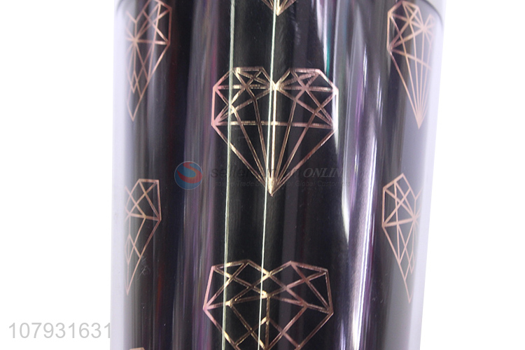 Hot product reusable double-walled plastic water tumbler coffee cup with lid