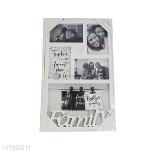 Creative design plastic family combination photo frame for sale