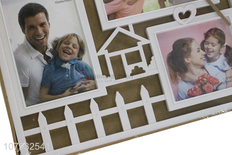 Latest design plastic home décor collage picture photo frame set