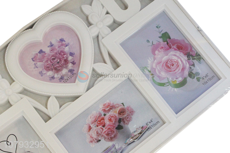 Fashion design modern style family combination picture photo frame for sale