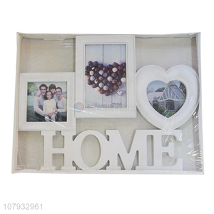Low price home decoration family collage picture photo frame wholesale