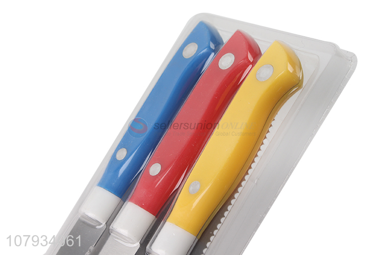 Good Quality Serrated Knife Fashion Fruit Knife Kitchen Knife Set