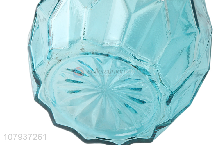 Most popular stained glass flower vase for tabletop decoration