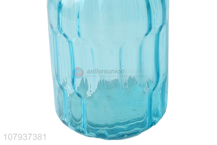 New product Nordic style stained glass vase for home decoration