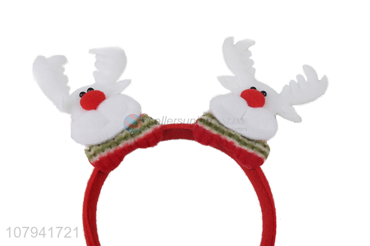 Hot Sale Christmas Deer Glowing Head Band Festival Hair Hoop