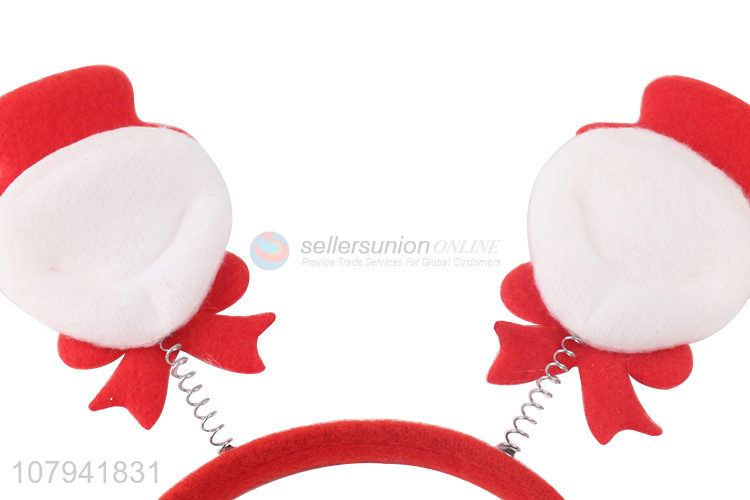 Promotional Christmas Decoration Snowman Hair Hoop Cute Head Band