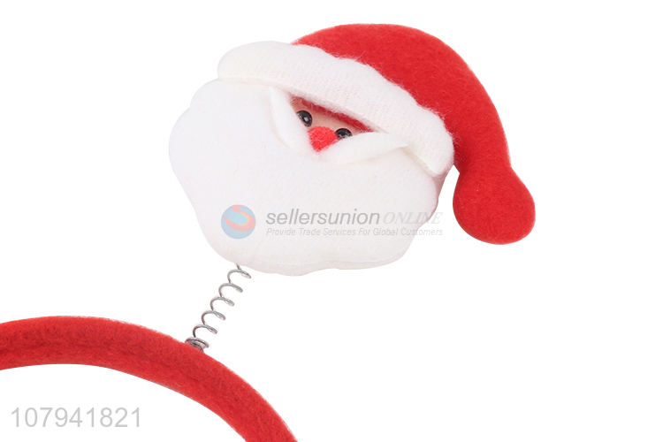 New Arrival Santa Hair Bands Christmas Decoration Hair Hoop