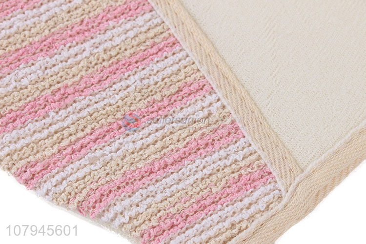 China factory colorful body scrubber shower bath exfoliating gloves
