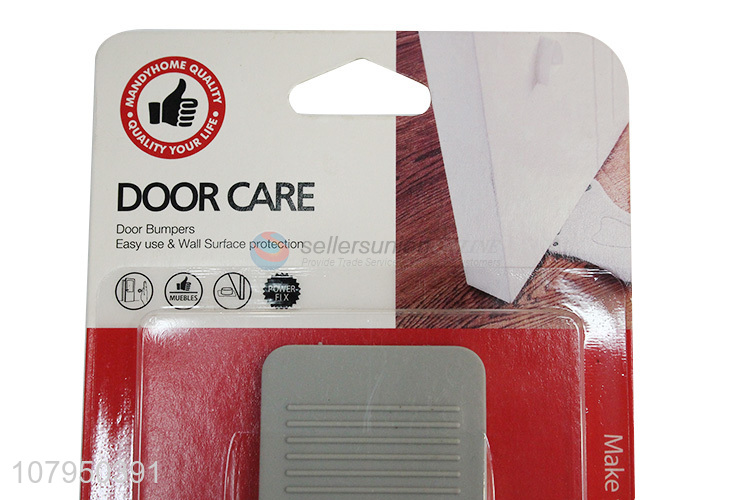 New arrival grey TPR creative door wedge home door stopper