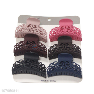 Best selling plastic durable strong hold hair claws clips wholesale