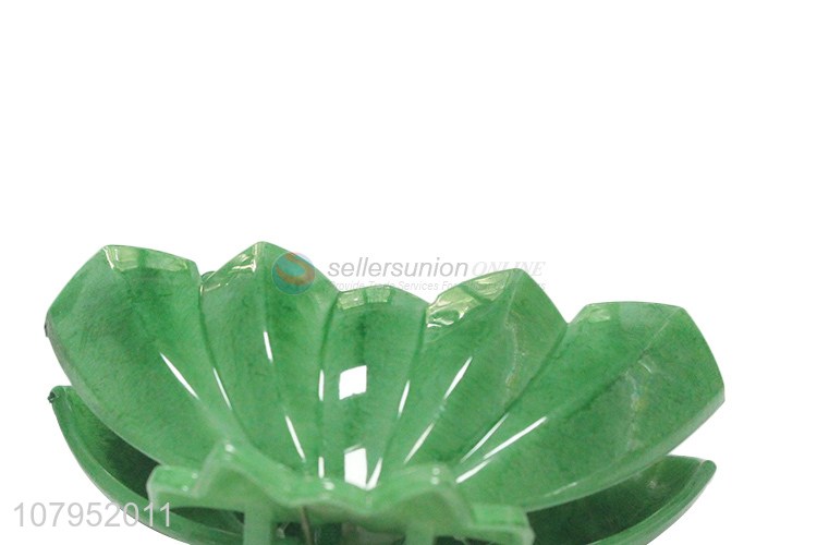 China factory plastic green non-slip women hair accessories hair claw clips