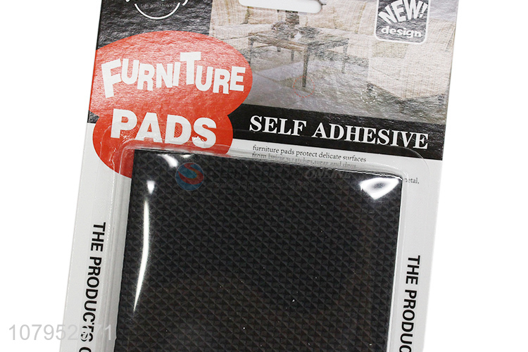 Factory Supplies Black EVA Floor Protection Furniture Leg Pad