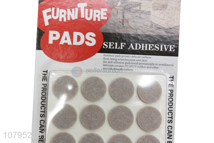 Wholesale Round Felt Pad Furniture Protection Table Feet Pads