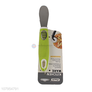 Custom logo stainless steel cake icing spatula butter knife bakeware