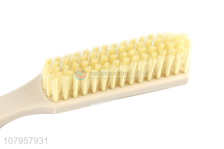 Yiwu wholesale daily cleaning brush long handle plastic shoe brush