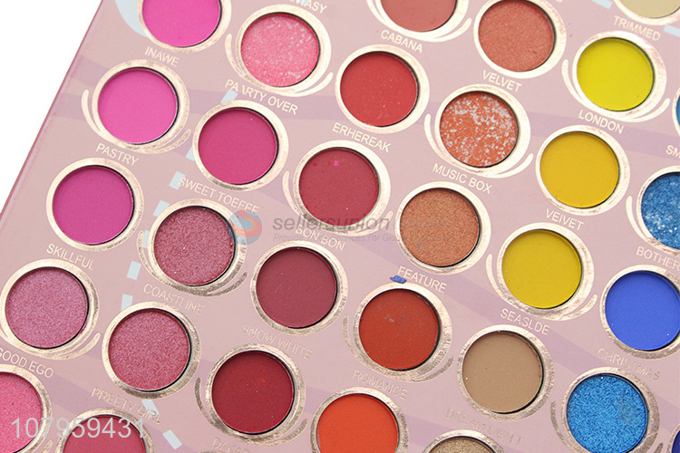 New arrival 80 colors eyeshadow palette eye makeup palette